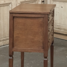 Vintage Directoire Mahogany Commode ~ End Table