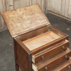 Vintage Directoire Mahogany Commode ~ End Table