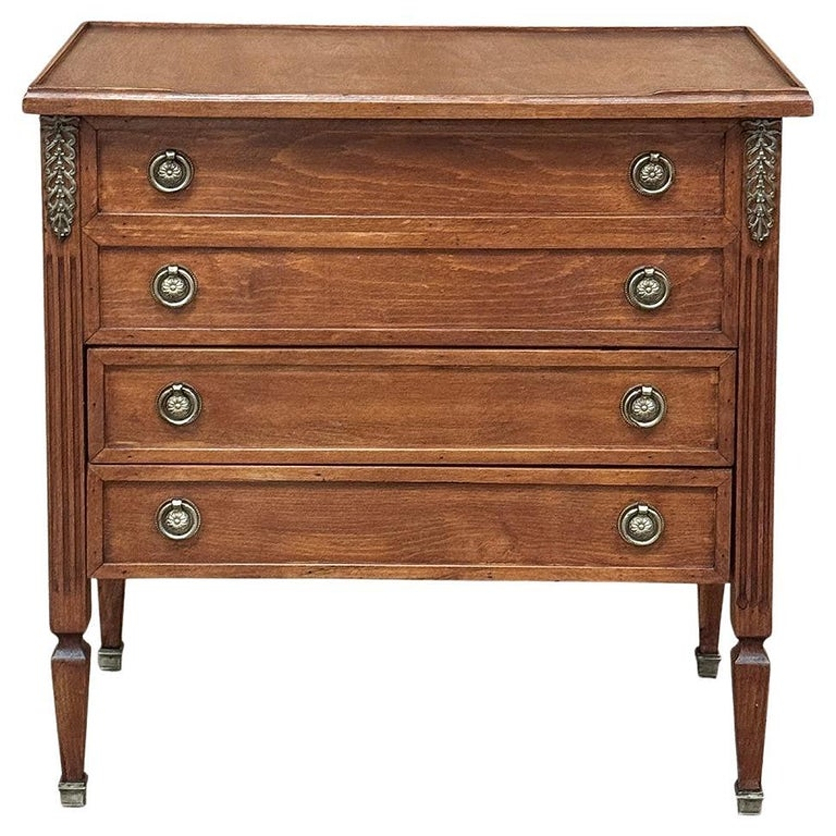 Vintage Directoire Mahogany Commode ~ End Table