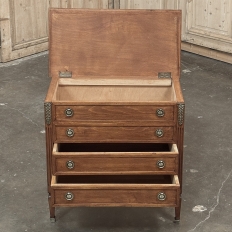 Vintage Directoire Mahogany Commode ~ End Table