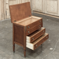 Vintage Directoire Mahogany Commode ~ End Table