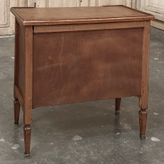 Vintage Directoire Mahogany Commode ~ End Table