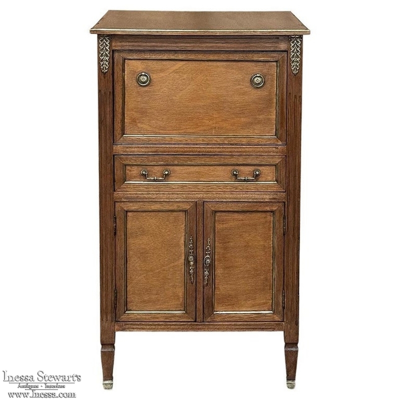 Vintage Directoire Mahogany Commode ~ End Table