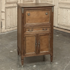 Vintage Directoire Mahogany Commode ~ End Table