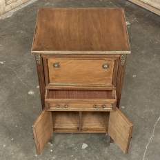 Vintage Directoire Mahogany Commode ~ End Table
