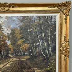 Antique Framed Oil Painting on Canvas by Jan Van Genesen (1887-1945)