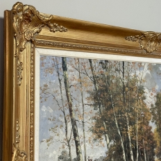 Antique Framed Oil Painting on Canvas by Jan Van Genesen (1887-1945)