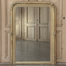 19th Century French Louis Philippe Gilded Mirror