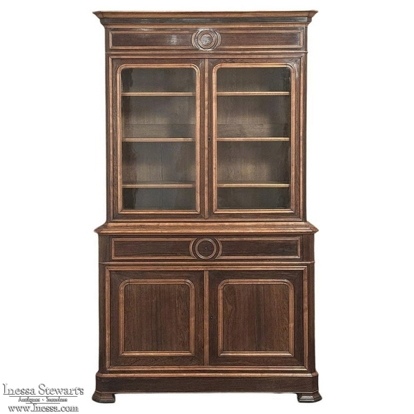 19th Century French Louis Philippe Period Secretary ~ Bookcase