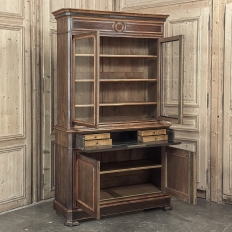 19th Century French Louis Philippe Period Secretary ~ Bookcase