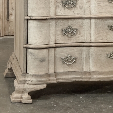 18th Century Dutch Louis XIVStripped Chest of Drawers