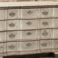19th Century Dutch Colonial Stripped Chest of Drawers