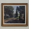 Framed Oil Painting on Canvas