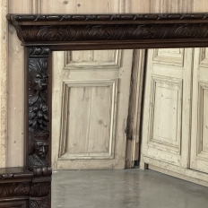 Grand 19th Century Renaissance Revival Mantel Mirror