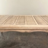 Antique Country French Stripped Fruitwood Dining Table