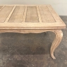 Antique Country French Stripped Fruitwood Dining Table