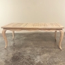 Antique Country French Stripped Fruitwood Dining Table