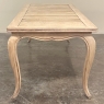Antique Country French Stripped Fruitwood Dining Table