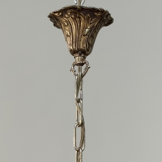 Antique French Louis XV Brass Chandelier
