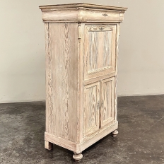 19th Century French Louis Philippe Period Pine Secretary