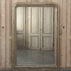 19th Century French Louis Philippe Period Giltwood Mirror