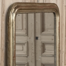 19th Century French Louis Philippe Period Giltwood Mirror