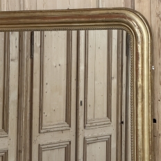 19th Century French Louis Philippe Period Giltwood Mirror