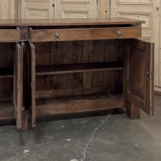 Early 19th Century French Empire Period Walnut Grand Buffet