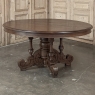 19th Century French Napoleon III Period Grand Oval Center Table