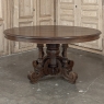 19th Century French Napoleon III Period Grand Oval Center Table