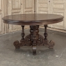 19th Century French Napoleon III Period Grand Oval Center Table