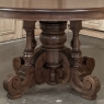 19th Century French Napoleon III Period Grand Oval Center Table
