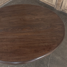 19th Century French Napoleon III Period Grand Oval Center Table