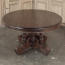 19th Century French Napoleon III Period Grand Oval Center Table