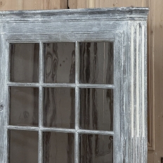 18th Century Swedish Neoclassical Painted Corner Vitrine ~ Curio Cabinet