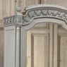 19th Century French Louis XVI Painted Armoire