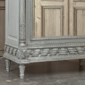 19th Century French Louis XVI Painted Armoire