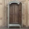 19th Century French Louis XVI Painted Armoire