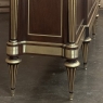 Grand Antique French Louis XVI Mahogany Marble Top Buffet a l'Etrusque