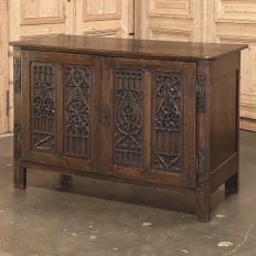 19th Century French Gothic Credenza