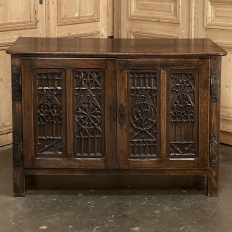 19th Century French Gothic Credenza