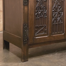 19th Century French Gothic Credenza