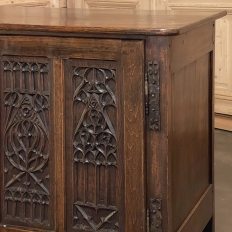19th Century French Gothic Credenza