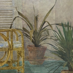 Grand Oil Painting on Canvas by Jaap Schlee (1946-2014) ca. 1980