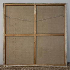 Grand Oil Painting on Canvas by Jaap Schlee (1946-2014) ca. 1980