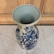 19th Century Chinese Blue & White Vase