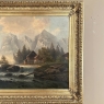 19th Century Framed Oil Painting on Canvas by R. Waldau