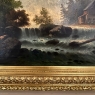 19th Century Framed Oil Painting on Canvas by R. Waldau