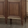 Antique French Louis XVI Mahogany Buffet with Carrara Marble