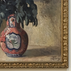 Antique Framed Oil Painting on Panel by Joseph Couture (1890-1965)